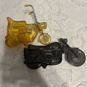 Vintage Avon mini-bike collectible bottles
